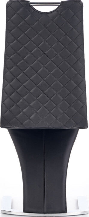 Kitchen Chair Vilnius | size: Width: 45cm, Height: 101cm, Depth: 63cm | color: Black | image: 6 | variant: 1002214