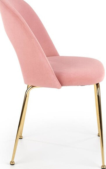 Kitchen Chair Warsaw | size: Width: 54cm, Height: 88cm, Depth: 59cm | color: Pink | image: 4 | variant: 1002296