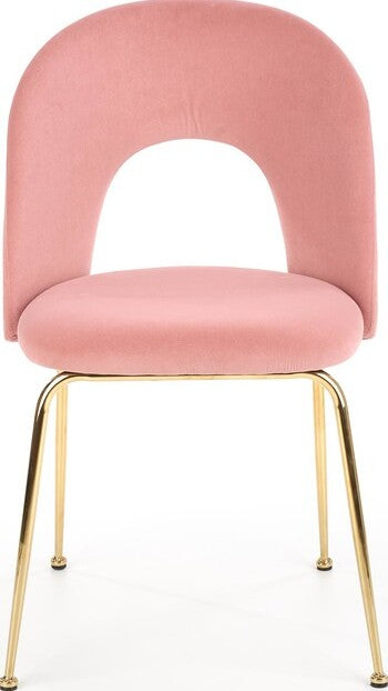 Kitchen Chair Warsaw | size: Width: 54cm, Height: 88cm, Depth: 59cm | color: Pink | image: 5 | variant: 1002296