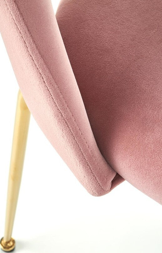 Kitchen Chair Warsaw | size: Width: 54cm, Height: 88cm, Depth: 59cm | color: Pink | image: 6 | variant: 1002296