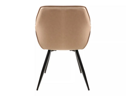 Kitchen Chair Washington | size: Width: 57cm, Height: 87cm, Depth: 43cm | color: Beige | image: 3 | variant: 1003917