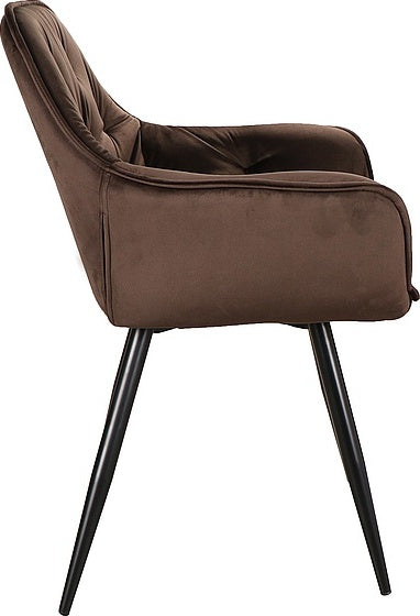 Kitchen Chair Washington | size: Width: 57cm, Height: 87cm, Depth: 43cm | color: Brown | image: 3 | variant: 1003571
