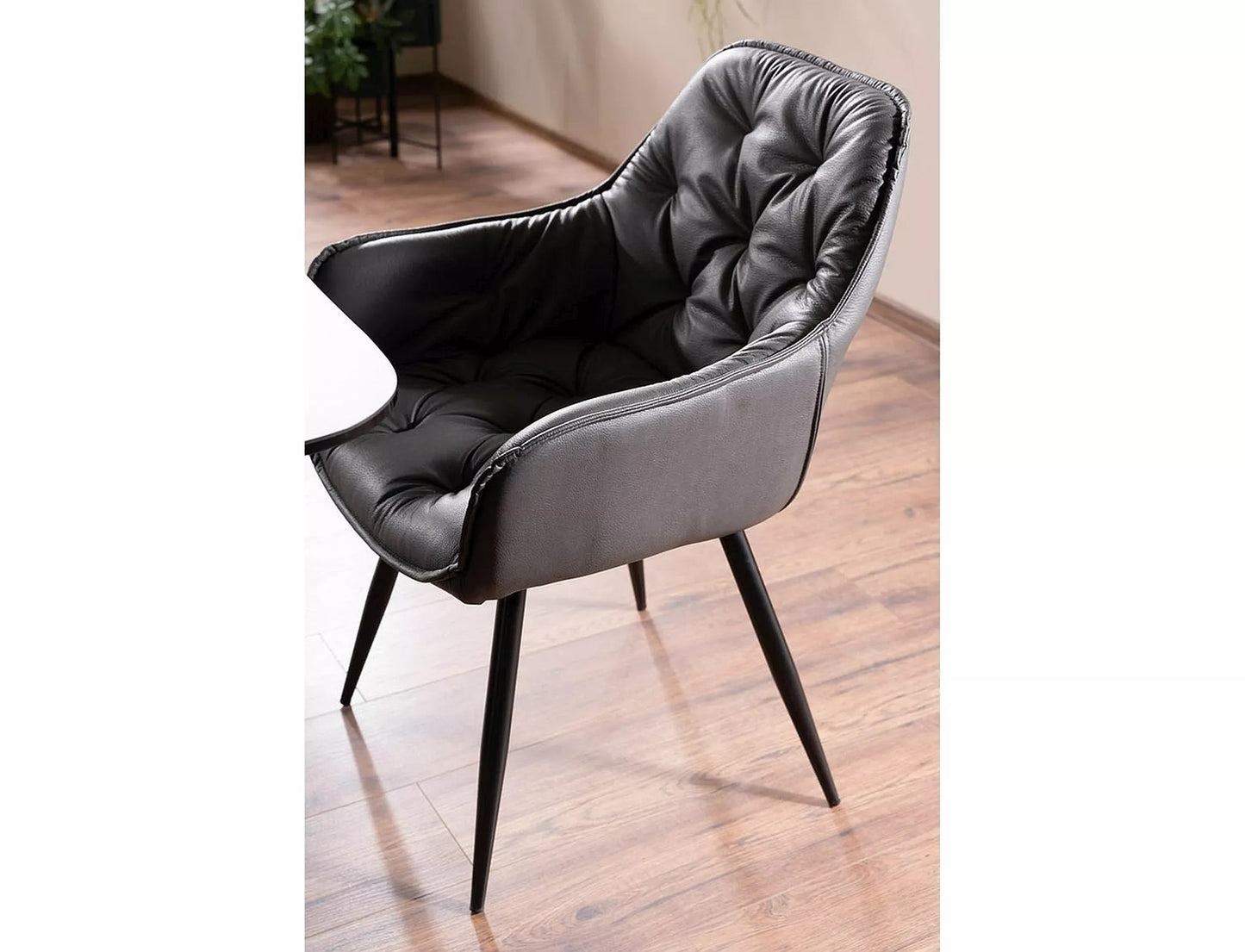 Kitchen Chair Washington | size: Width: 57cm, Height: 87cm, Depth: 43cm | color: Gray | image: 1 | variant: 1003920