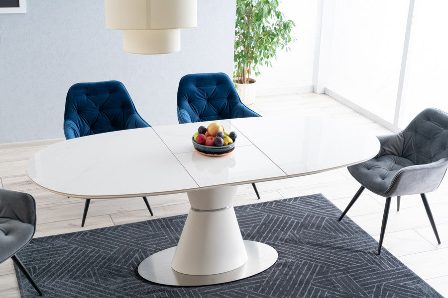 Kitchen Chair Washington | size: Width: 57cm, Height: 87cm, Depth: 43cm | color: Gray | image: 3 | variant: 1003569