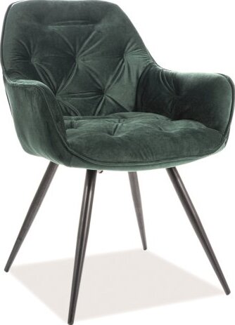 Kitchen Chair Washington | size: Width: 57cm, Height: 87cm, Depth: 43cm | color: Green | image: 1 | variant: 1003566