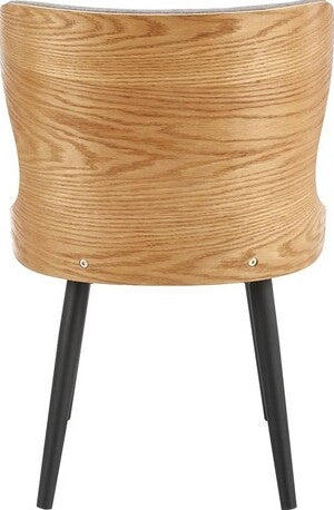 Kitchen Chair West Berwick | size: Width: 53cm, Height: 80cm, Depth: 56cm | color: Gray | image: 2 | variant: 1007111