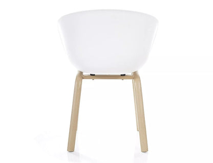Kitchen Chair West Birmingham | size: Width: 56cm, Height: 80cm, Depth: 42cm | color: White | image: 3 | variant: 1007931