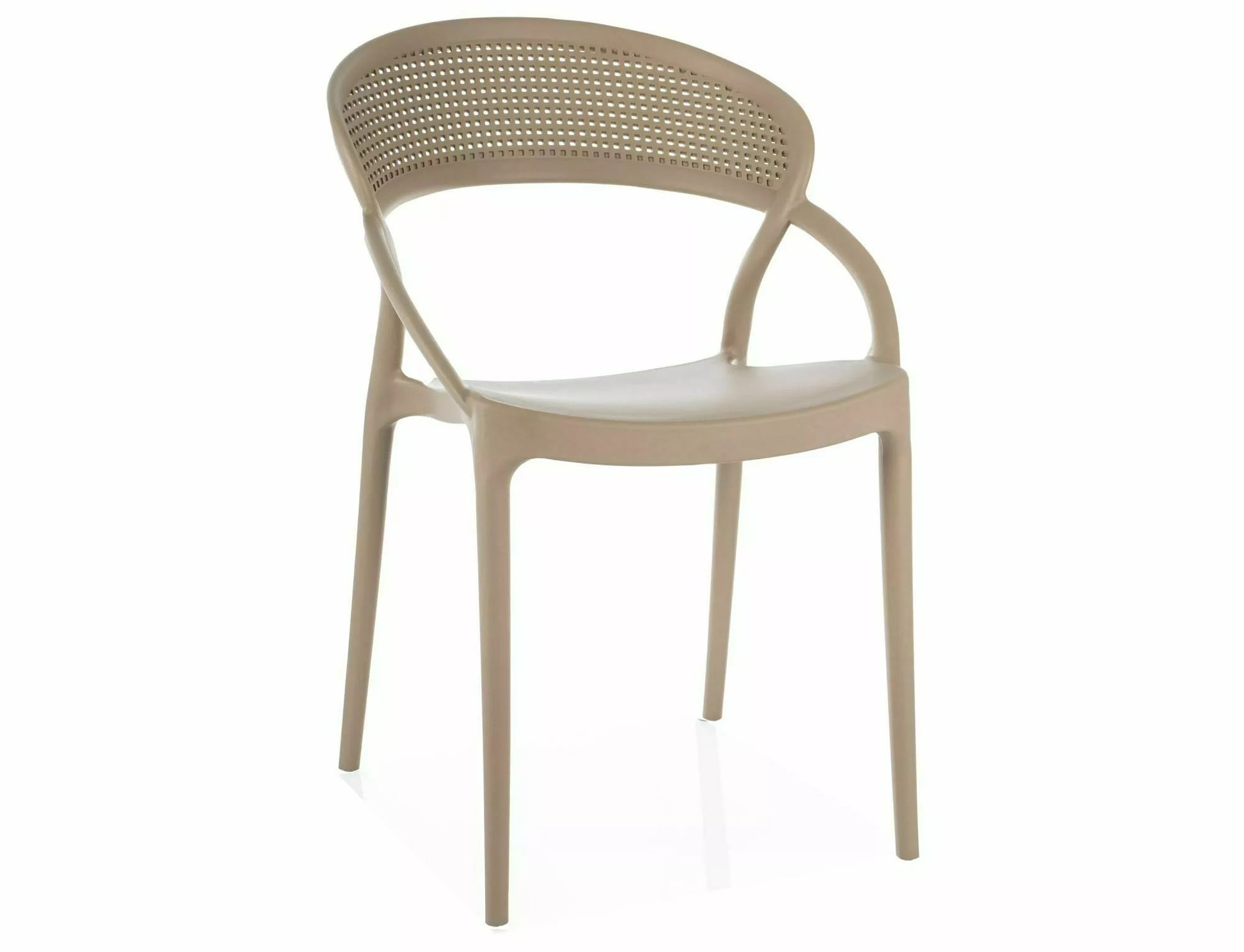Kitchen Chair West Bogota | size: Width: 52cm, Height: 81cm, Depth: 43cm | color: Beige | image: 2 | variant: 1007932