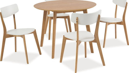 Kitchen Chair West Bordeaux | size: Width: 41cm, Height: 78cm, Depth: 44cm | color: White | image: 2 | variant: 1007706