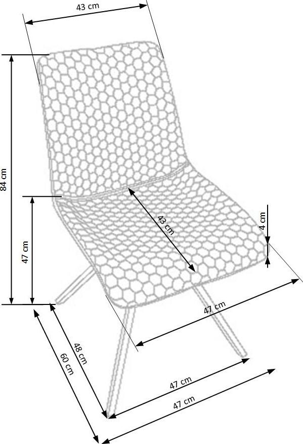 Kitchen Chair West Chichester | size: Width: 47cm, Height: 84cm, Depth: 60cm | color: Brown | image: 5 | variant: 1007310
