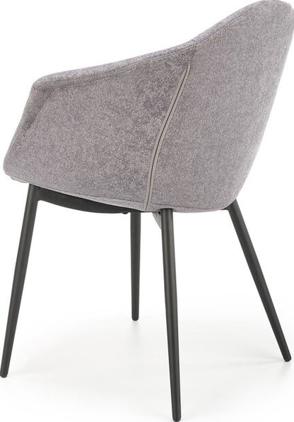 Kitchen Chair West Cobham | size: Width: 60cm, Height: 82cm, Depth: 52cm | color: Gray | image: 6 | variant: 1007235