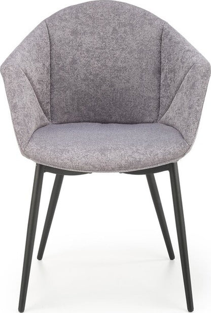 Kitchen Chair West Cobham | size: Width: 60cm, Height: 82cm, Depth: 52cm | color: Gray | image: 7 | variant: 1007235