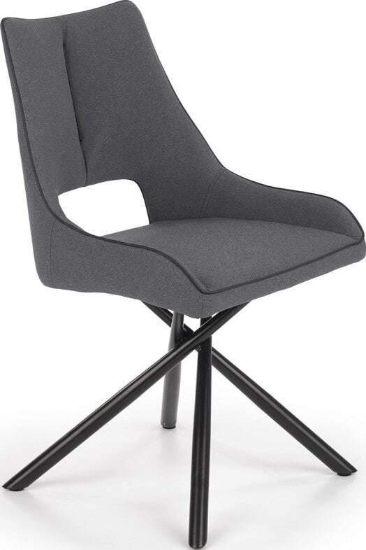 Kitchen Chair West Colchester | size: Width: 49cm, Height: 84cm, Depth: 52cm | color: Gray | image: 1 | variant: 1007082