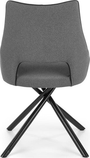 Kitchen Chair West Colchester | size: Width: 49cm, Height: 84cm, Depth: 52cm | color: Gray | image: 3 | variant: 1007082
