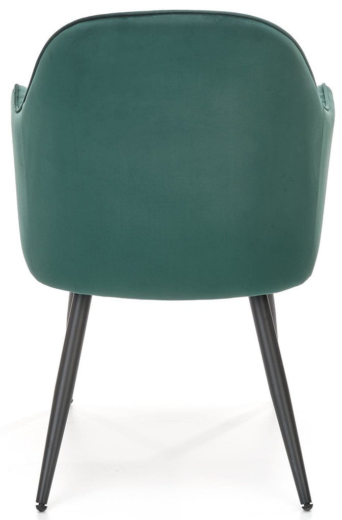 Kitchen Chair West Florence | size: Width: 58cm, Height: 84cm, Depth: 59cm | color: Green | image: 3 | variant: 1007445