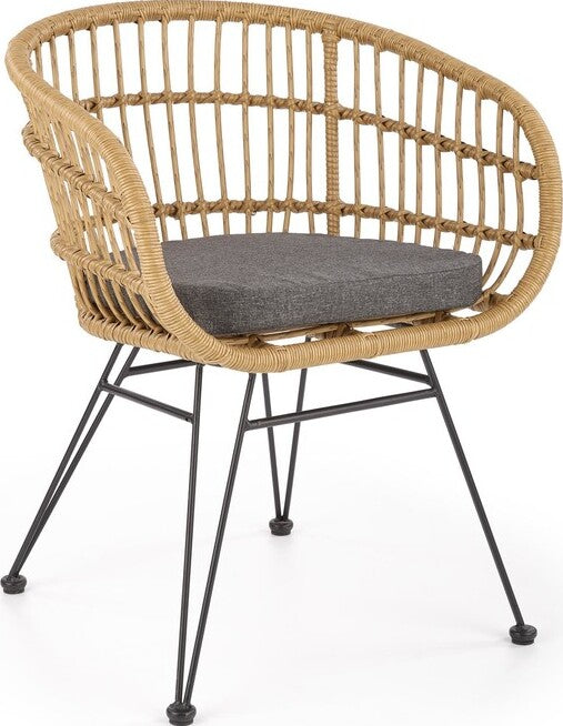 Kitchen Chair West Hexham | size: Width: 63cm, Height: 79cm, Depth: 58cm | color: Gray | image: 1 | variant: 1007112