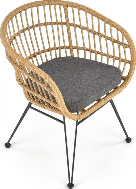 Kitchen Chair West Hexham | size: Width: 63cm, Height: 79cm, Depth: 58cm | color: Gray | image: 3 | variant: 1007112