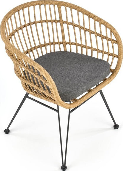 Kitchen Chair West Hexham | size: Width: 63cm, Height: 79cm, Depth: 58cm | color: Gray | image: 3 | variant: 1007112