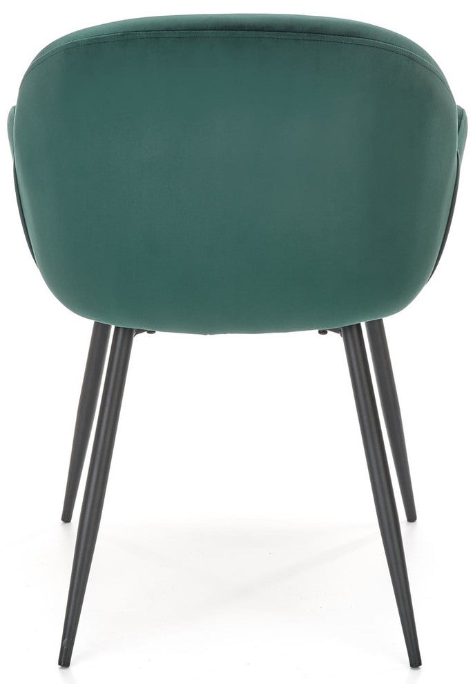 Kitchen Chair West Lausanne | size: Width: 59cm, Height: 79cm, Depth: 59cm | color: Green | image: 2 | variant: 1007458