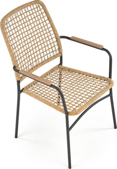 Kitchen Chair West Lerwick | size: Width: 59cm, Height: 90cm, Depth: 62cm | color: Beige | image: 3 | variant: 1007098