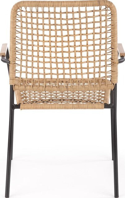 Kitchen Chair West Lerwick | size: Width: 59cm, Height: 90cm, Depth: 62cm | color: Beige | image: 4 | variant: 1007098