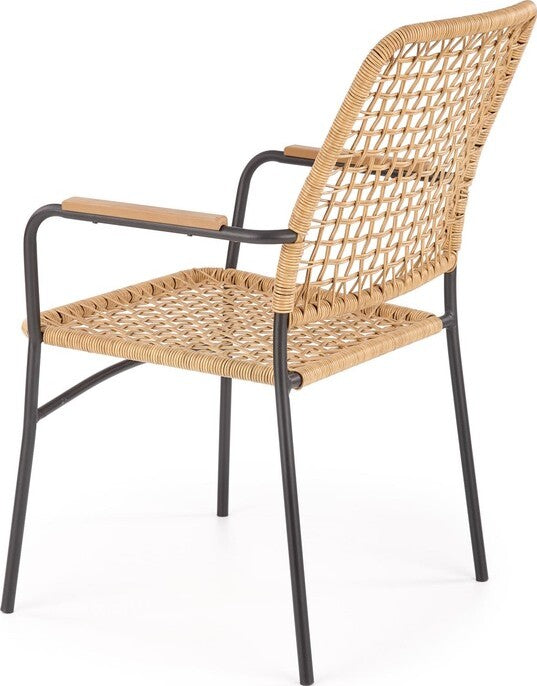 Kitchen Chair West Lerwick | size: Width: 59cm, Height: 90cm, Depth: 62cm | color: Beige | image: 5 | variant: 1007098