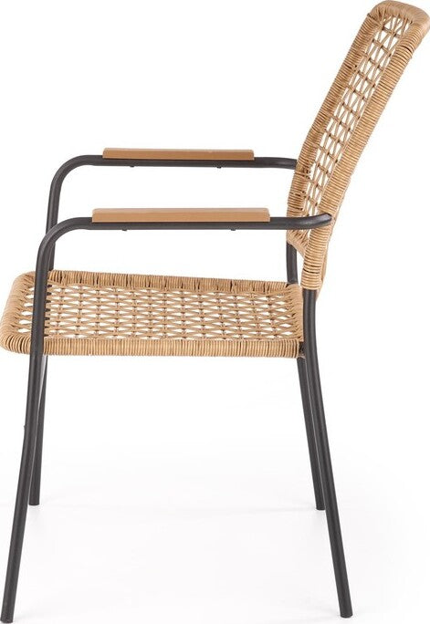 Kitchen Chair West Lerwick | size: Width: 59cm, Height: 90cm, Depth: 62cm | color: Beige | image: 6 | variant: 1007098