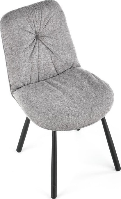 Kitchen Chair West Llandudno | size: Width: 51cm, Height: 87cm, Depth: 61cm | color: Gray | image: 5 | variant: 1007088