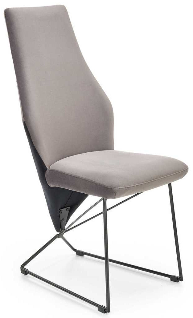Kitchen Chair West Lugano | size: Width: 44cm, Height: 96cm, Depth: 63cm | color: Gray | image: 1 | variant: 1007462
