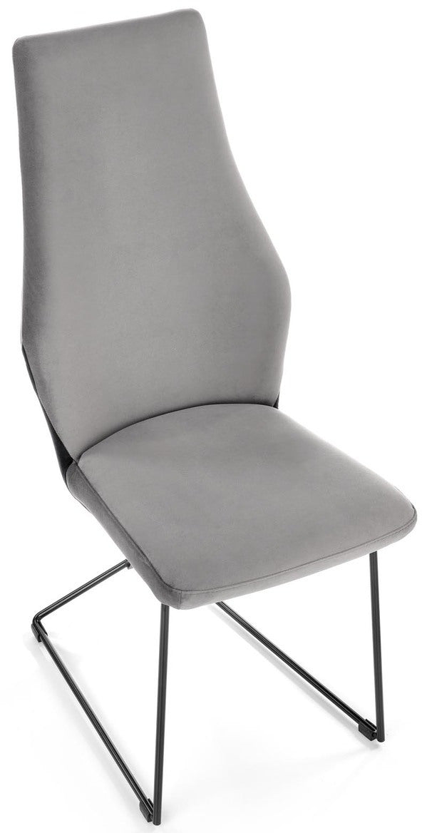Kitchen Chair West Lugano | size: Width: 44cm, Height: 96cm, Depth: 63cm | color: Gray | image: 2 | variant: 1007462