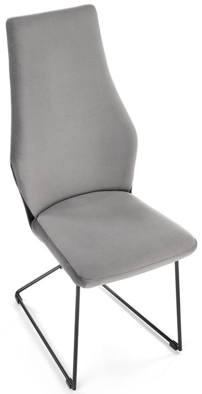 Kitchen Chair West Lugano | size: Width: 44cm, Height: 96cm, Depth: 63cm | color: Gray | image: 2 | variant: 1007462