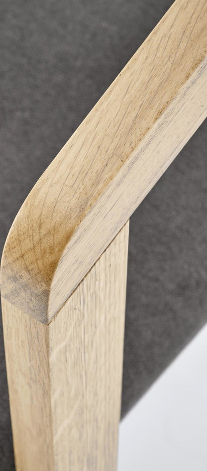 Kitchen Chair West Manningtree | size: Width: 50cm, Height: 79cm, Depth: 53cm | color: Gray | image: 3 | variant: 1007331