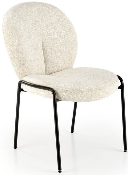 Kitchen Chair West Matlock | size: Width: 87cm, Height: 87cm, Depth: 71cm | color: White | image: 0 | variant: 1007324