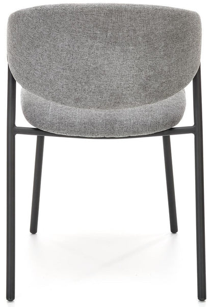 Kitchen Chair West Milan | size: Width: 50cm, Height: 78cm, Depth: 58cm | color: Gray | image: 2 | variant: 1007454