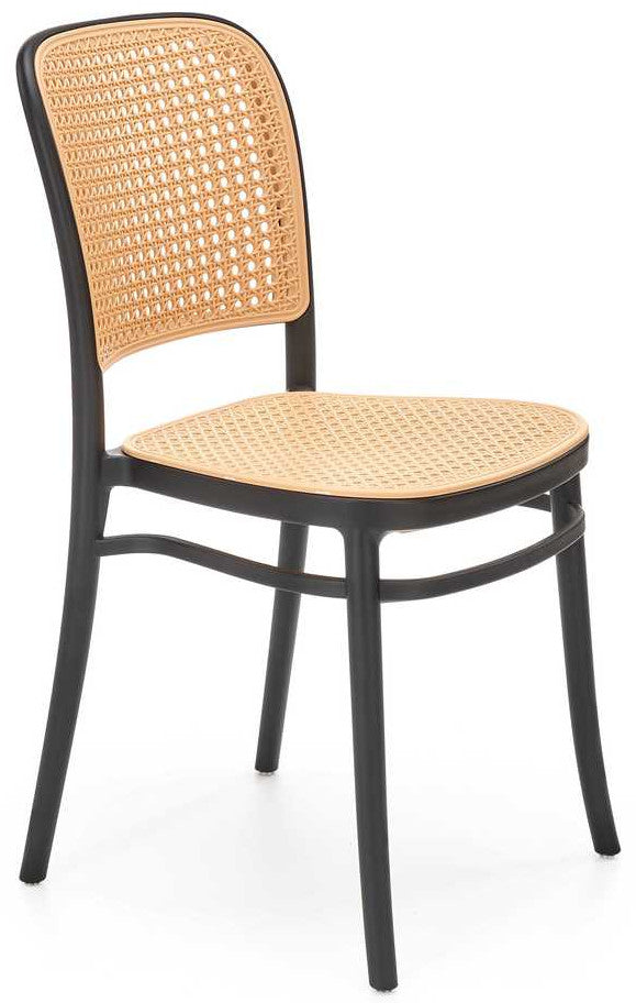 Kitchen Chair West Naples | size: Width: 41cm, Height: 86cm, Depth: 52cm | color: Black | image: 1 | variant: 1007449