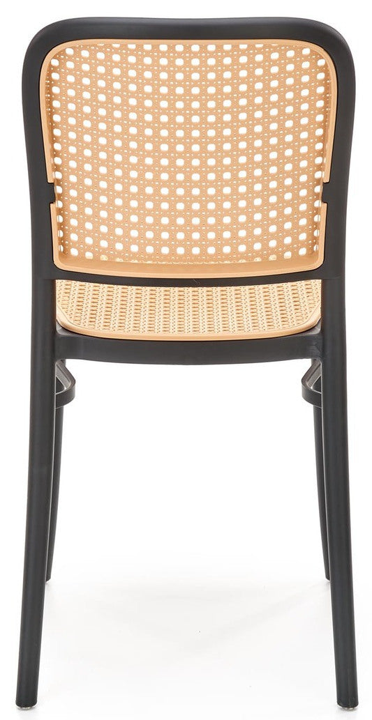 Kitchen Chair West Naples | size: Width: 41cm, Height: 86cm, Depth: 52cm | color: Black | image: 3 | variant: 1007449