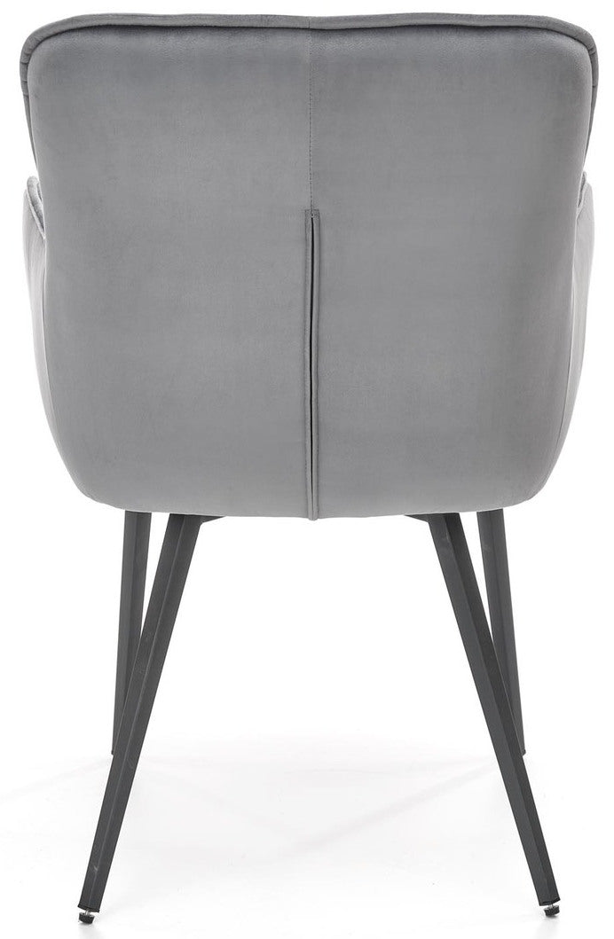 Kitchen Chair West Penarth | size: Width: 59cm, Height: 87cm, Depth: 64cm | color: Gray | image: 3 | variant: 1007444