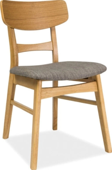 Kitchen Chair West Rouen | size: Width: 43cm, Height: 76cm, Depth: 44cm | color: Gray | image: 1 | variant: 1007748