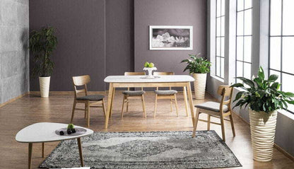 Kitchen Chair West Rouen | size: Width: 43cm, Height: 76cm, Depth: 44cm | color: Gray | image: 3 | variant: 1007748