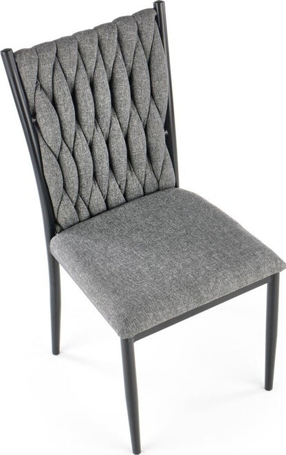 Kitchen Chair West Tenby | size: Width: 48cm, Height: 94cm, Depth: 55cm | color: Gray | image: 4 | variant: 1007090