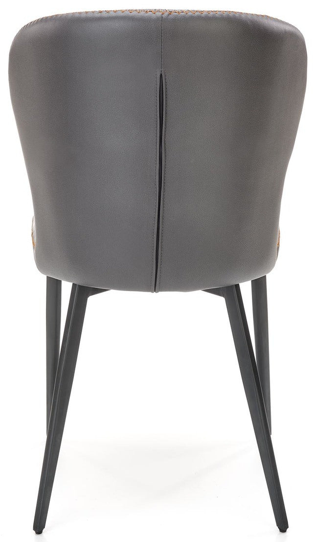 Kitchen Chair West Venice | size: Width: 50cm, Height: 89cm, Depth: 58cm | color: Gray | image: 2 | variant: 1007452