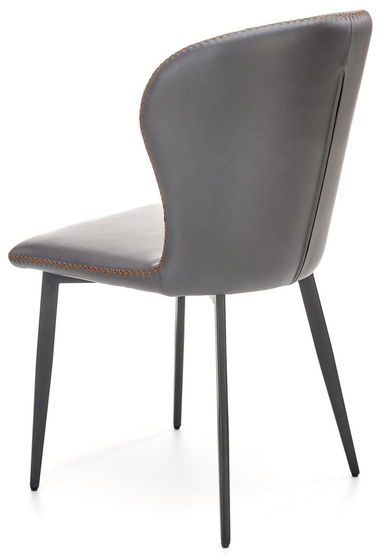 Kitchen Chair West Venice | size: Width: 50cm, Height: 89cm, Depth: 58cm | color: Gray | image: 4 | variant: 1007452