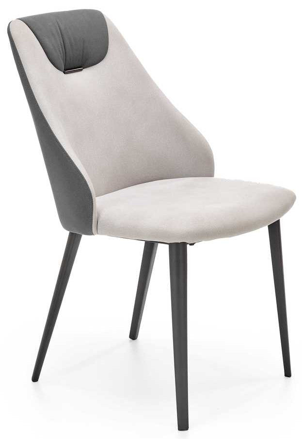 Kitchen Chair West Zurich | size: Width: 48cm, Height: 85cm, Depth: 62cm | color: Gray | image: 1 | variant: 1007455