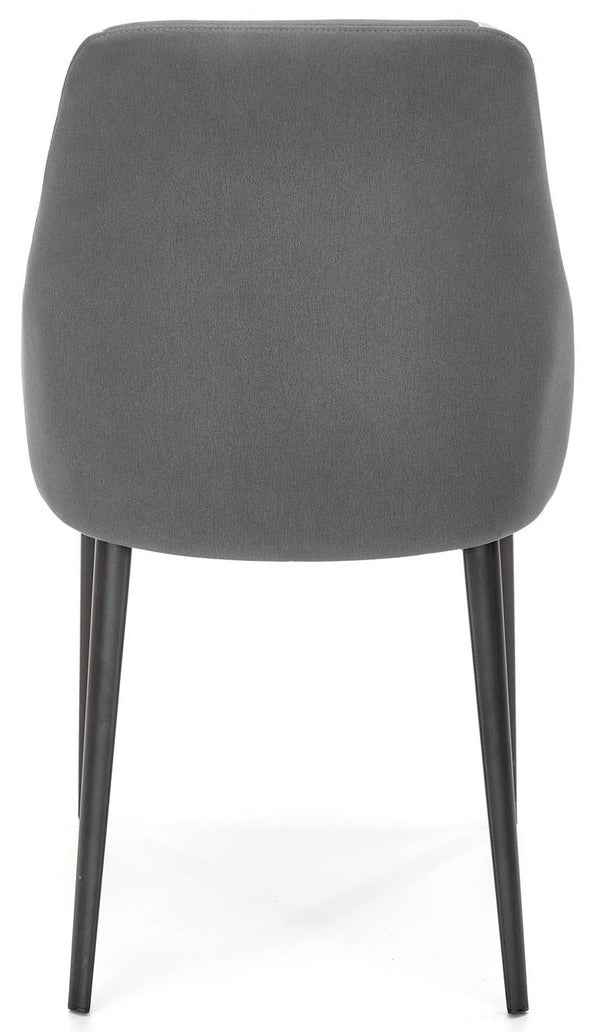 Kitchen Chair West Zurich | size: Width: 48cm, Height: 85cm, Depth: 62cm | color: Gray | image: 2 | variant: 1007455