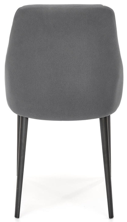 Kitchen Chair West Zurich | size: Width: 48cm, Height: 85cm, Depth: 62cm | color: Gray | image: 2 | variant: 1007455