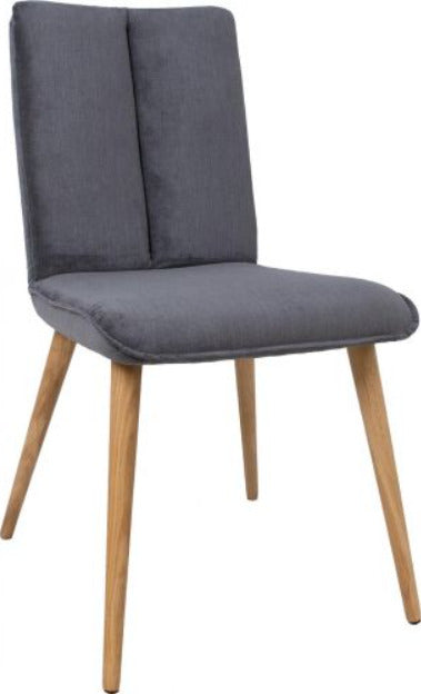 Kitchen Chair Whitstable | size: Width: 59cm, Height: 92cm, Depth: 53.5cm | color: Gray | image: 1 | variant: 1000883