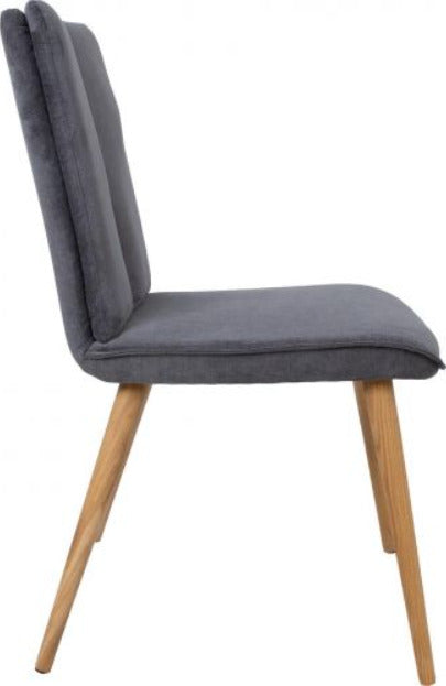 Kitchen Chair Whitstable | size: Width: 59cm, Height: 92cm, Depth: 53.5cm | color: Gray | image: 3 | variant: 1000883