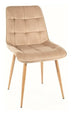 Kitchen Chair Winnipeg | size: Width: 50cm, Height: 88cm, Depth: 43cm | color: Beige | image: 0 | variant: 1003904