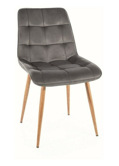 Kitchen Chair Winnipeg | size: Width: 50cm, Height: 88cm, Depth: 43cm | color: Gray | image: 0 | variant: 1003909