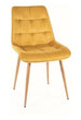 Kitchen Chair Winnipeg | size: Width: 50cm, Height: 88cm, Depth: 43cm | color: Yellow | image: 0 | variant: 1003906